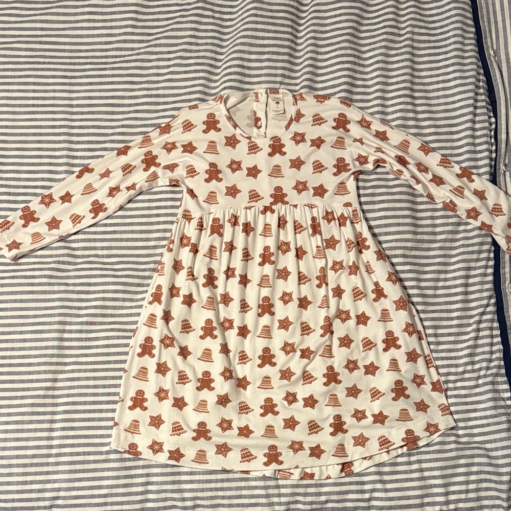 EUC Kate Quinn gingerbread longsleeve dress
